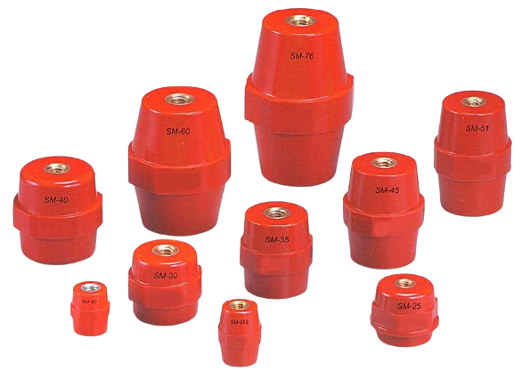 Sứ đỡ thanh cái tròn SM-25, SM-30, SM-35, SM-40, SM-51, SM-76